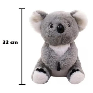 Coala Realista Pelúcia Lindo Macio 22cm