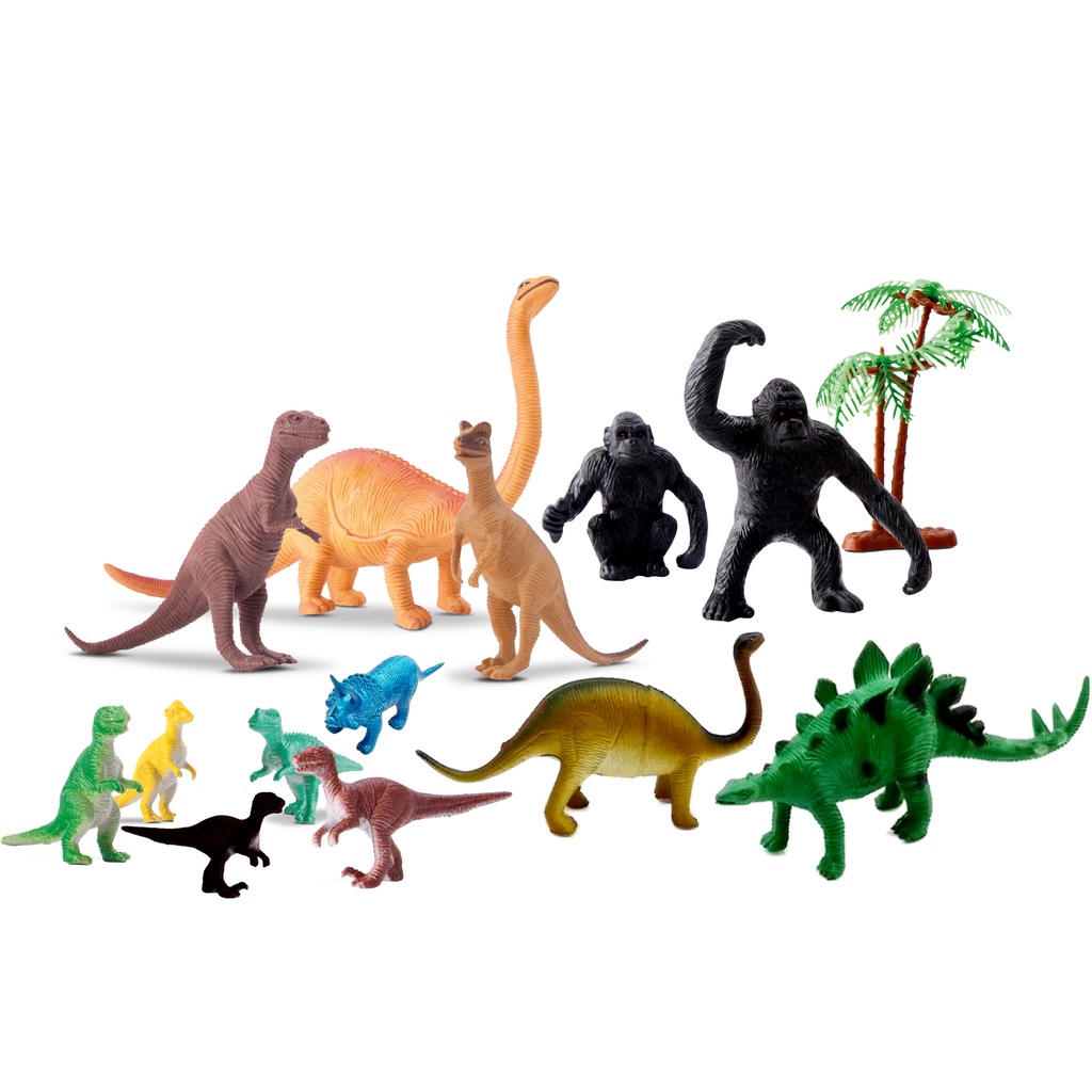 Peças de Montar - Mini Basic 480 peças Dinossauros - 3 em 1 - 3741 -  Plusplus - Kits e Gifts