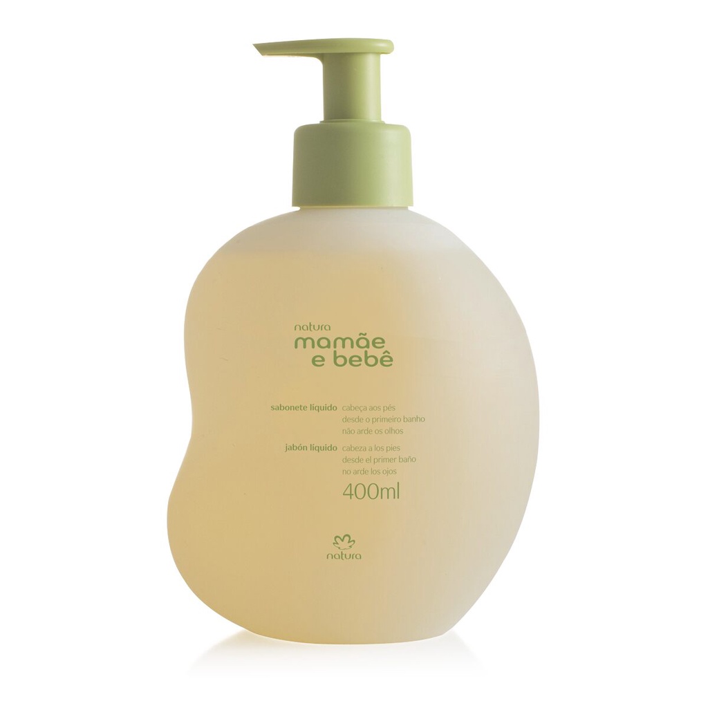 Sabonete Líquido Mamãe e Bebê Natura 400ml