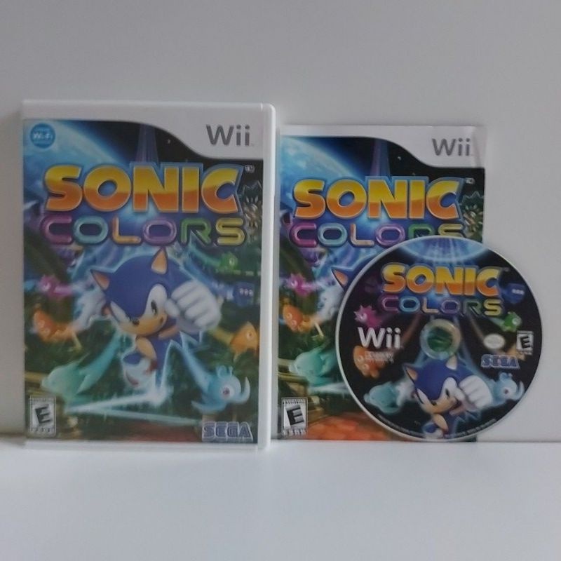 Sonic Colors Nintendo Wii (Seminovo) (Jogo Mídia Física) - Arena