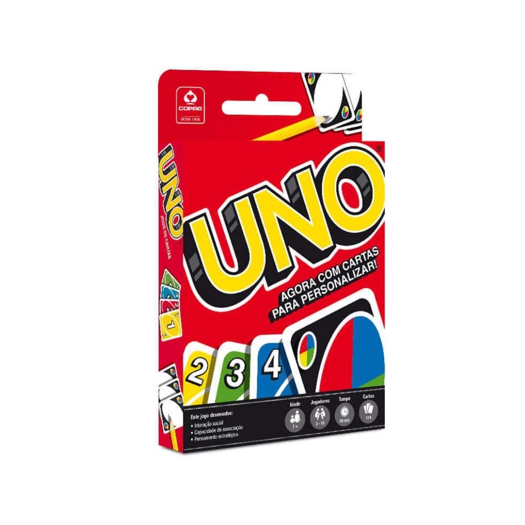 Jogo Uno Roboto – Mattel