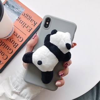 Capa para Apple iPhone 3D com desenho fofo Panda, 5.5 Inch, iPhone 6 Plus/  6s Plus