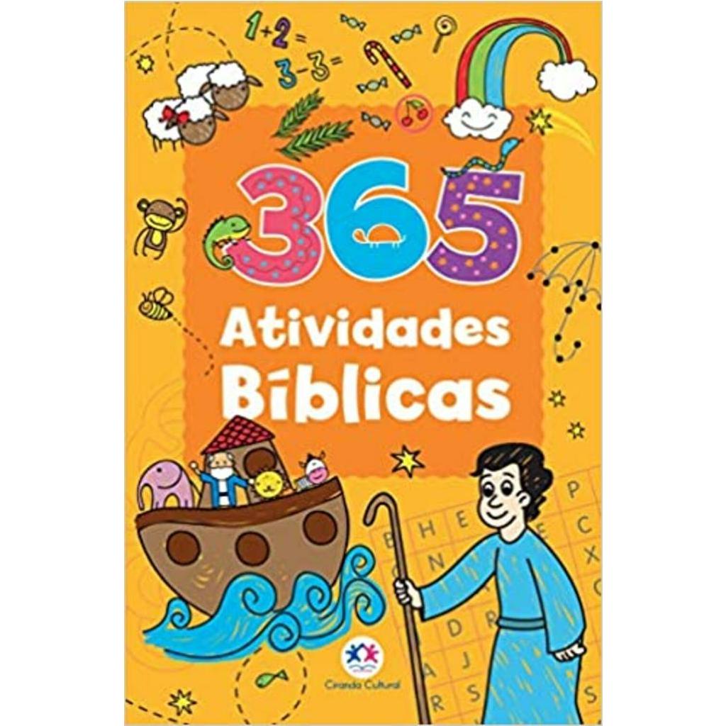 365 ATIVIDADES E DESENHOS PARA COLORIR - BÍBLICAS - ON LINE - Raul Livros