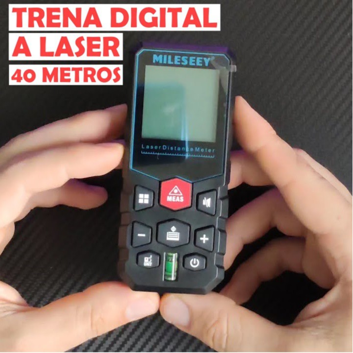 Trena Digital a Laser De Alta Precisão Profissional 40 metros | Shopee ...