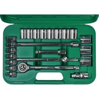 Jogo De Soquete Enc 1/2 10 A 32mm 23 Peças Sextavado Belzer