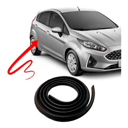 Borracha De Vedação Porta Traseira New Fiesta Hatch E Sedan 