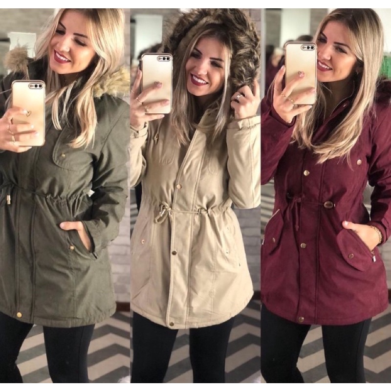 Parka jaqueta best sale