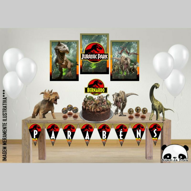 Decoração Festa Jurassic Park