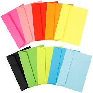 50* Envelope Colorido Pequeno 75x112mm | Shopee Brasil