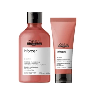 Kit L'Oréal Pro Serie Expert Inforcer- Sh+Cond em Oferta na Shopee