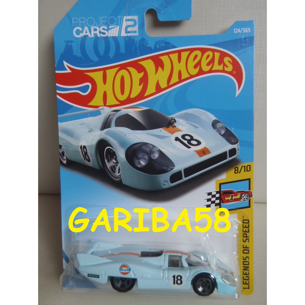 Hot Wheels Porsche 917 Lh Gulf 2018 Legends Of Speed Serie Az Gariba58