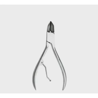 Alicate de corte de unha inox profissional cor prata