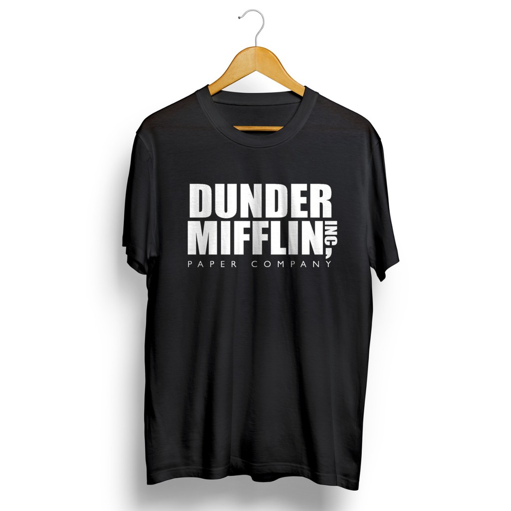 Camiseta Premium Unissex The Office Dunder Mifflin Paper Company