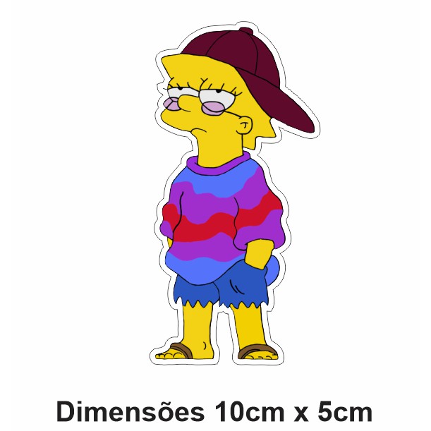 Como Desenhar a Lisa Simpson Hippie 