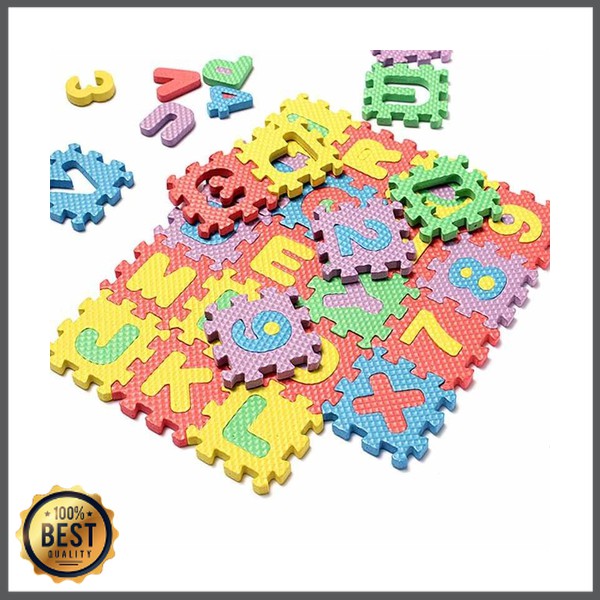 Tg-ma091 Jin Wa Wa Puzzle De Espuma Aplhabet E Numero 36pçs