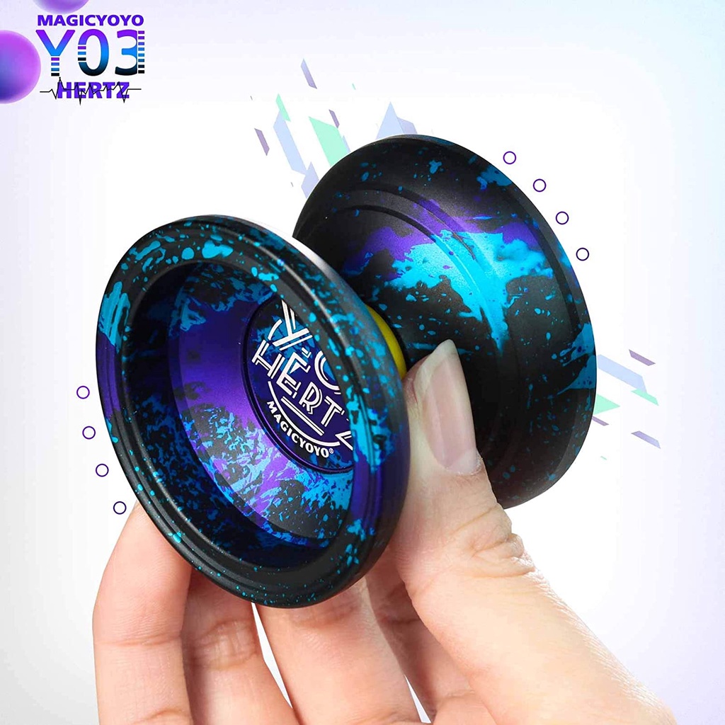 Magicyoyo Y03 Hertz Rolamento Concavo Profissional Ioio + 5