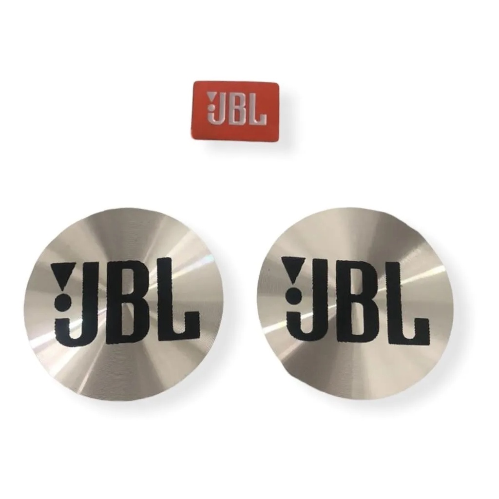 Kit Emblema Jbl - Kit Adesivo Emblema De Metal Caixa De Som Jbl COLA 3M ORIGINAL novo em perfeito estado Ótima qualidade