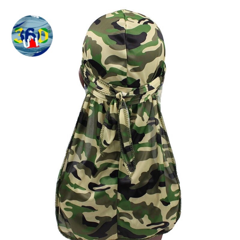 Du Rag silky Camouflage durag dorag