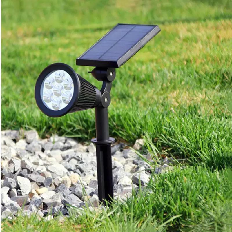 Luminaria solar externa LED cor branca Shopee Brasil