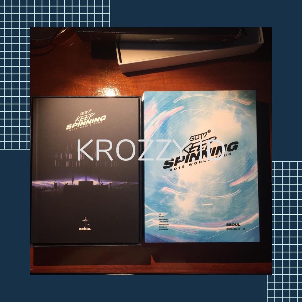 GOT7 KEEP SPINNING 2019 DVD Compartilhamento Da Turnê Mundial | Shopee  Brasil