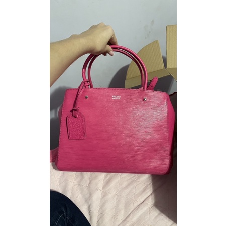 Bolsa Arezzo Tote Bella Rosa