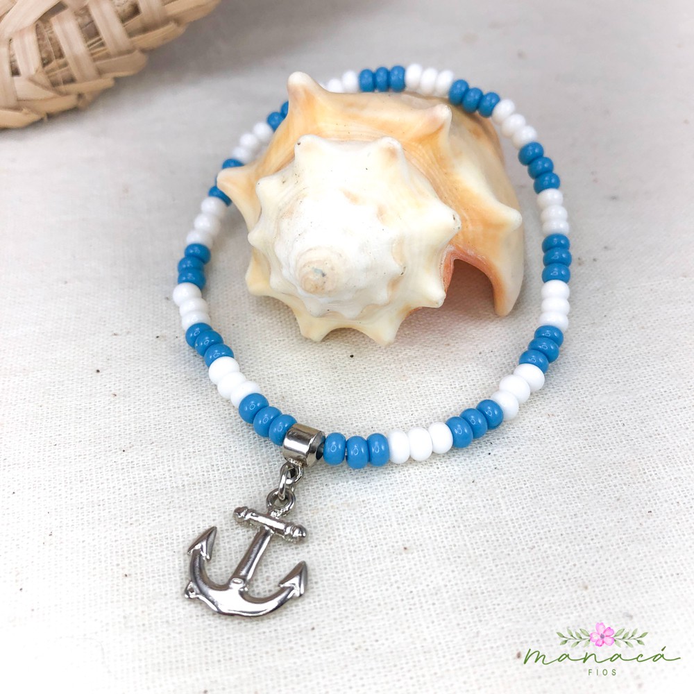 Pulseira de Marujo Marinheiros Miçangas Jablonex – Proteção e Tradição ...