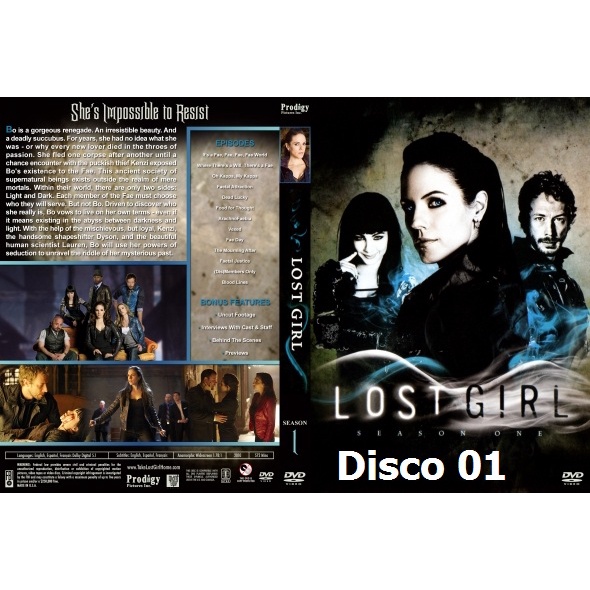 Dvd Lost Girl - As 5 Temporadas Completas - Legendado ou Dublado