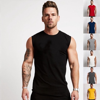 Camiseta Básica Regata Masculina Tank 03 Oversized Longline