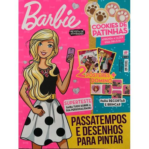 revista de pintar barbie e princesas LER DESCRIÇÃO