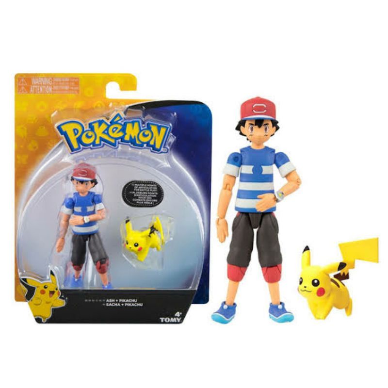 Boneco Pokémon XY Treinador Pokémon Ash F14 - Tomy - Boneco Pokémon -  Magazine Luiza