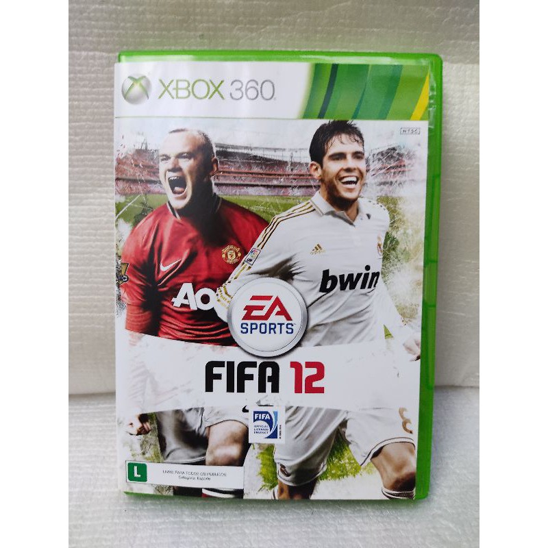 Jogo Fifa 12 - Xbox 360 Mídia Física Usado