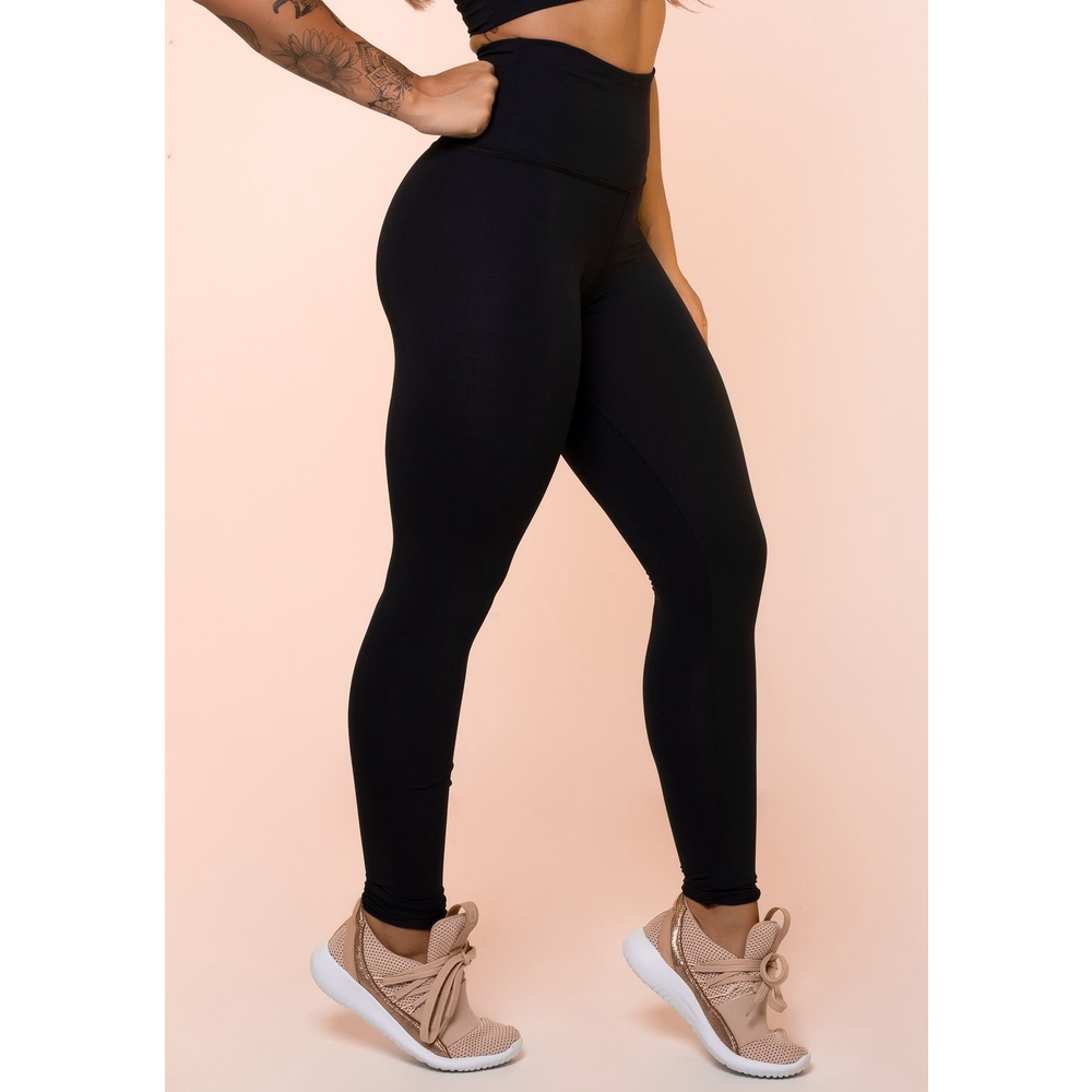 Calça Legging Esportiva Feminina Cintura Alta