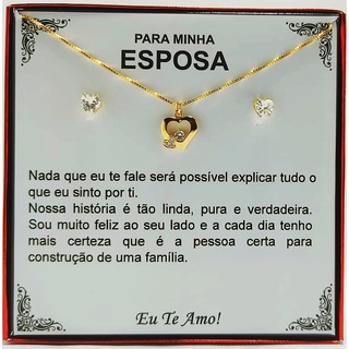 Colar de presente de aniversário da mulher colar de ouro banhado a ouro  personalizado - AliExpress