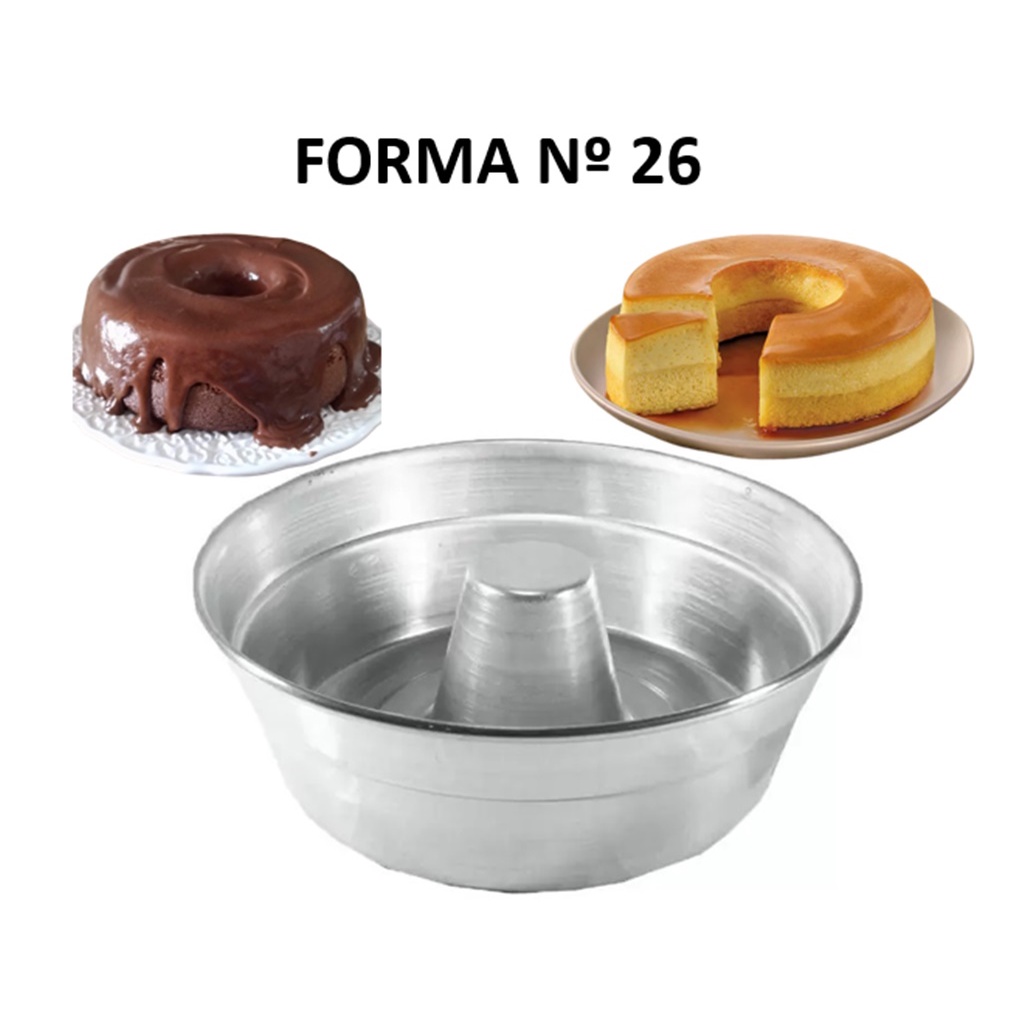 Forma de Pudim 26cm