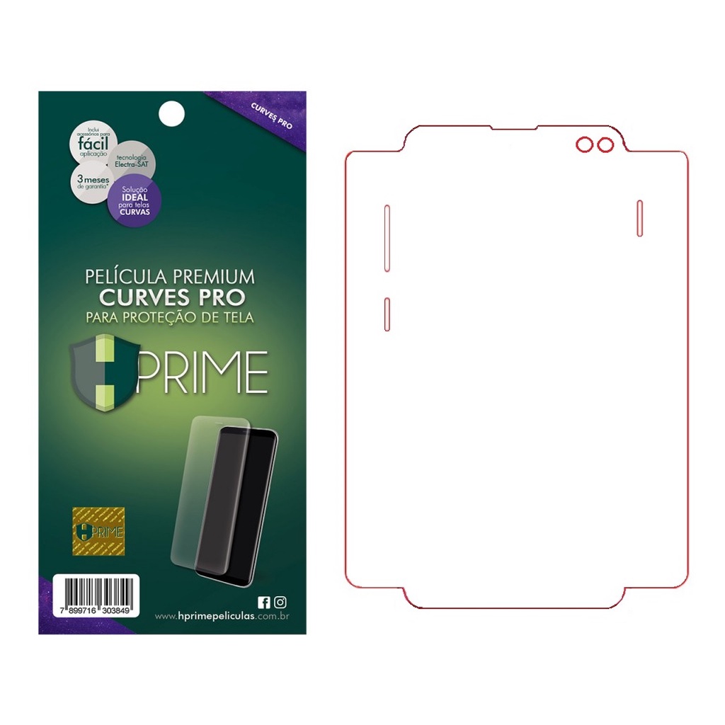 Película Prot. Curves Pro V3 Hprime P/ Galaxy S10 Plus (6.4)
