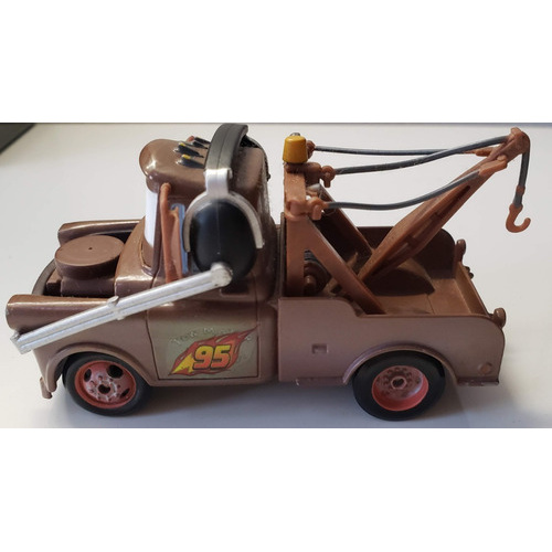 Disney Cars Store Cars 2 Tow Mater With Headset 10cm