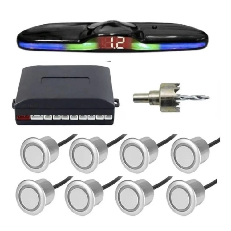 SENSOR DE ESTACIONAMENTO 8 PONTOS KX3 | Shopee Brasil