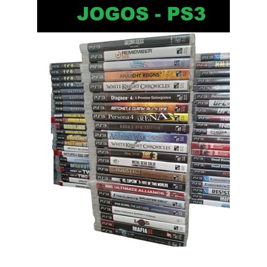 Playstation 3 - Jogos Originais - Mídia Física - Vários Títulos