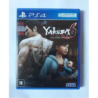 Yakuza 6 The Song Of Life Midia Fisica Playstation 4 Ps4