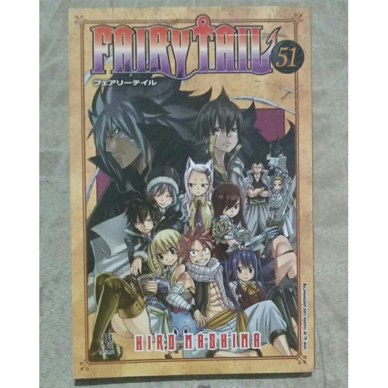 Fairy Tail Vol 1,3,10,51,52,54,56,57,58,60 | Shopee Brasil