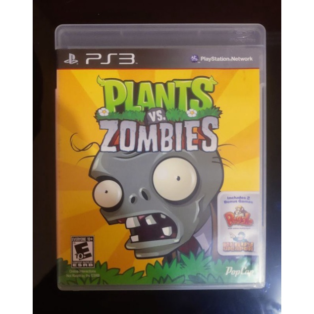 Jogo PS3 Plants vs Zombies