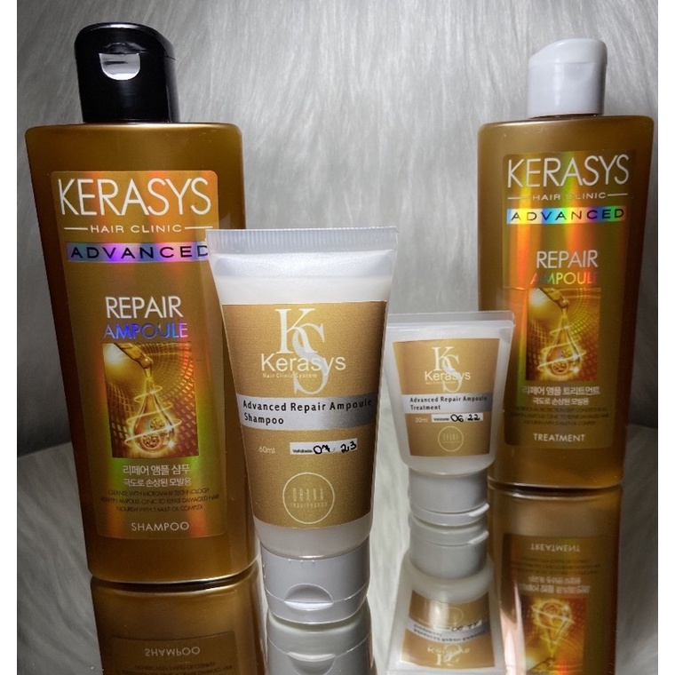Kit Advanced Repair Ampoule Kerasys Shopee Brasil