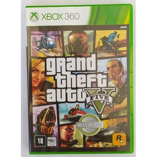 Jogo Xbox 360 GTA 5 - Alfa Games Notebook