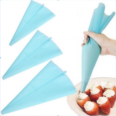 Manga Saco para Confeitar de Silicone Reutilizável Vários Ta