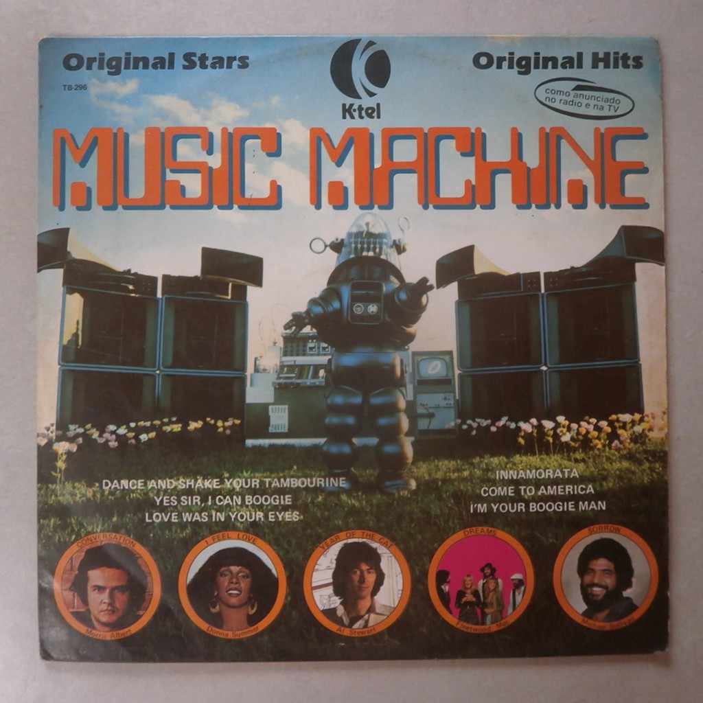 Lp music machine 1977, disco de vinil | Shopee Brasil