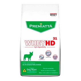 Ração Super Premium Premiatta Whey Hd 31 Cães Adultos Raças Pequenas 6kg
