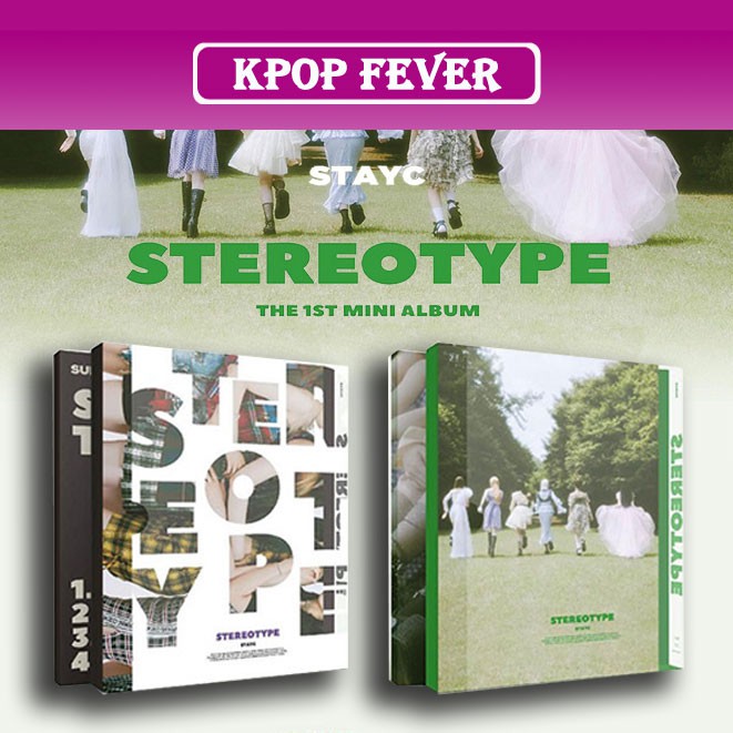 STAYC - STEREOTYPE (1st Mini Album) | Shopee Brasil