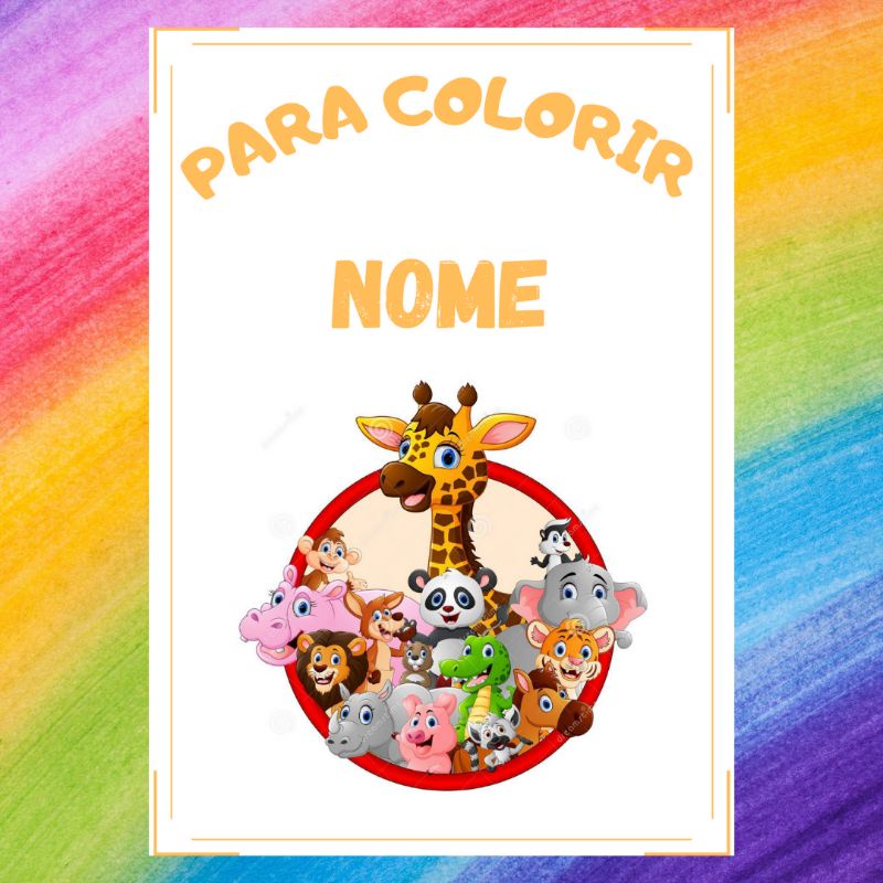 Título: Apostila com desenhos para colorir Kawaii/ pintar infantil