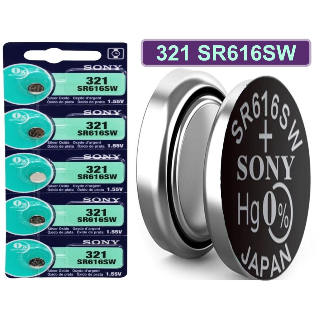 5 Bateria Pilha Botão Moeda Sr 1.55v Prata Sony 364 SR621SW 337 SR416SW 379  SR521SW 377 SR626SW 371 SR920SW 395/399 SR927SW lr927 sr927w 321 SR616SW ...