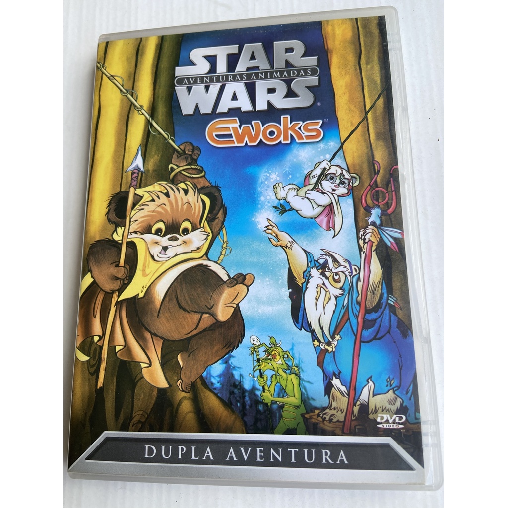 DVD Star Wars Ewoks aventuras animadas (original) | Shopee Brasil